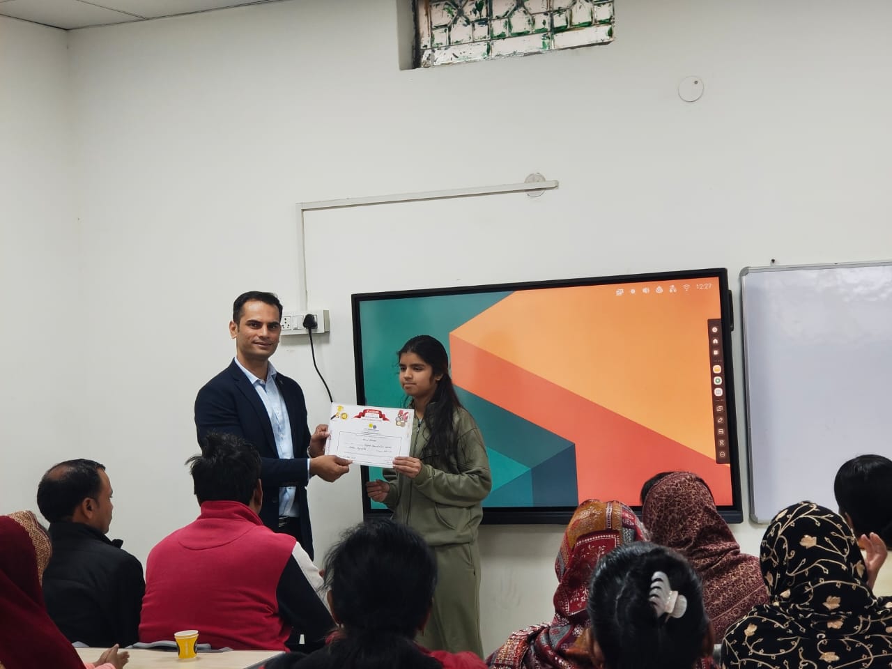 Olympiad Certificate Distribution Program at MidFields School