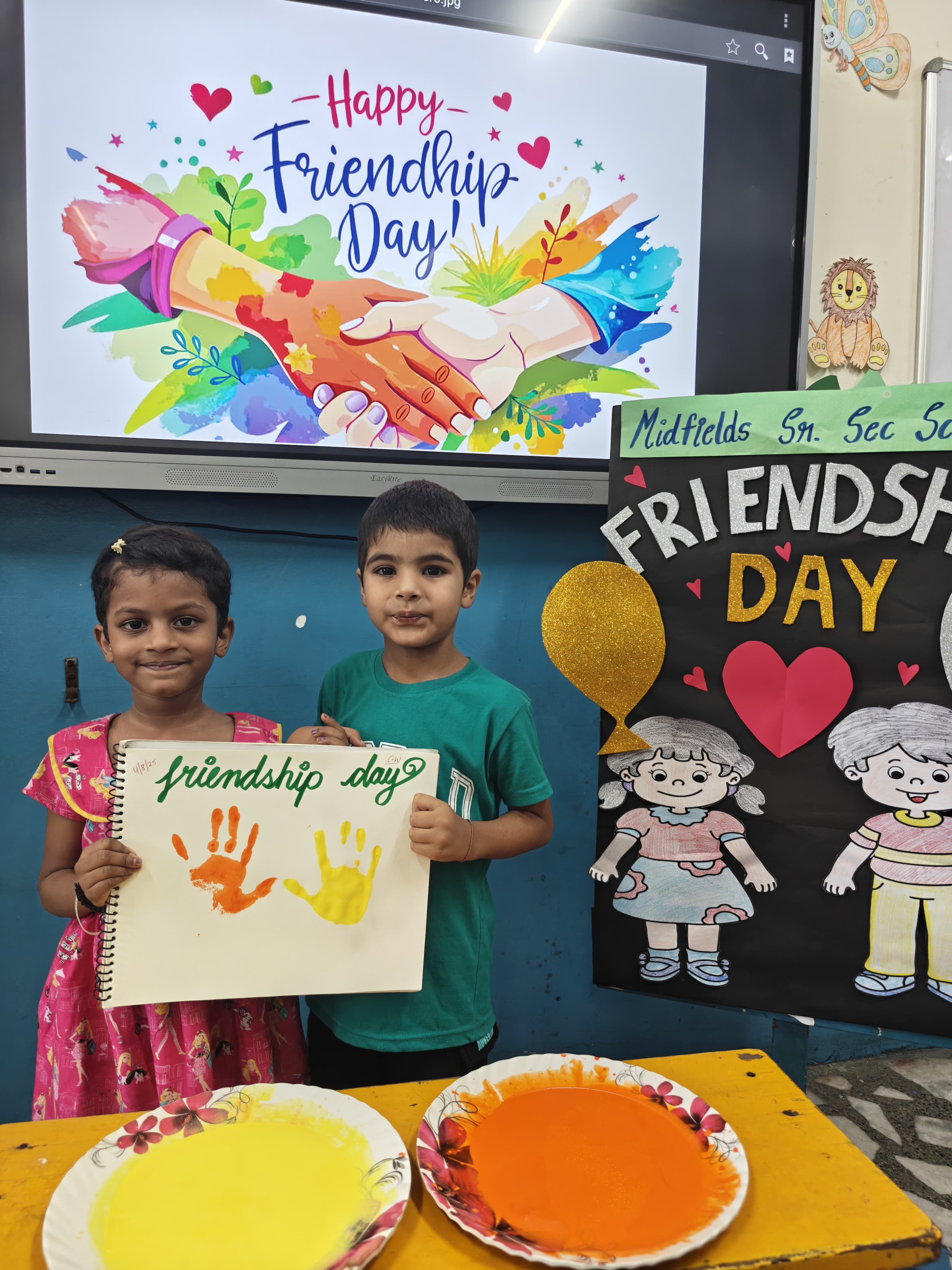 Midfields School Celebrates Friendship Day with Fun and Togetherness