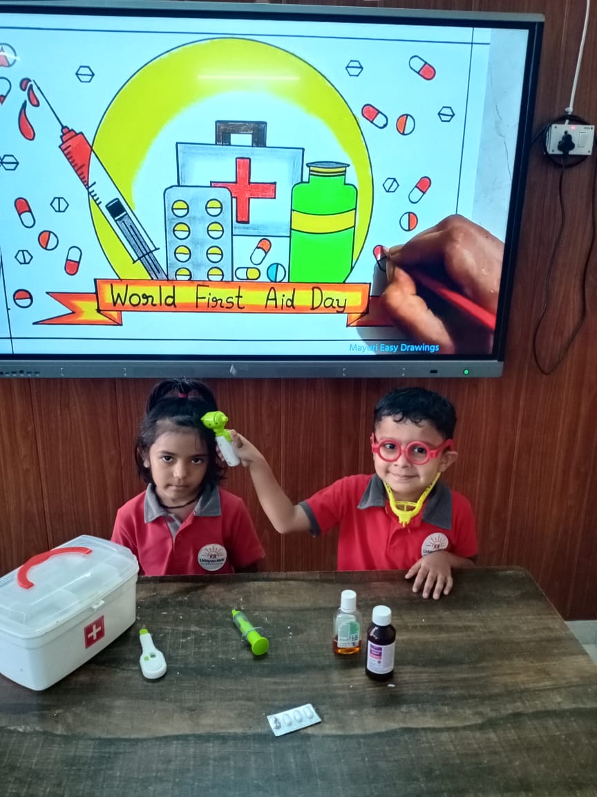 "First Aid Training at Midfields School"