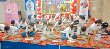 Poster making activity on mother's day