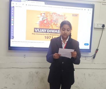 Midfields School pays tribute to Indias armed forces on Vijay Diwas 2024