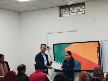 Olympiad Certificate Distribution Program at MidFields School