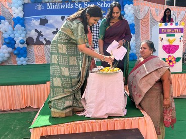 Class 12 students bid farewell with a breathtakingly beautiful ceremony