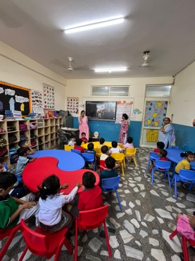 "Safety First: Midfields School Conducts Mock Drill on Fire Safety and Disaster Response"
